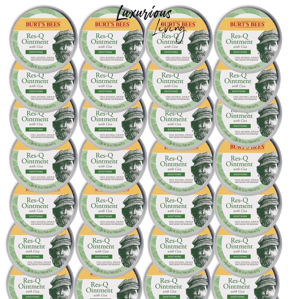 (40) Burt's Bees Res-Q-Ointment, 40 Count, New With Tags